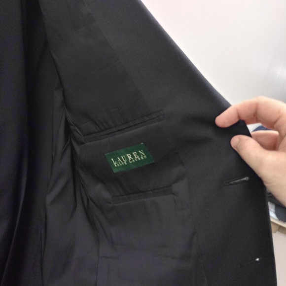 Lauren Ralph Lauren, Navy Suit ,size M,36W 30L - Picture 2 of 4